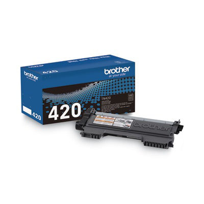 Brother TN420 Toner, 1,200 Page-Yield, Black - Image 1