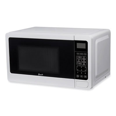 Avanti 0.7 Cu Ft Microwave Oven, 700 Watts, White - Image 1
