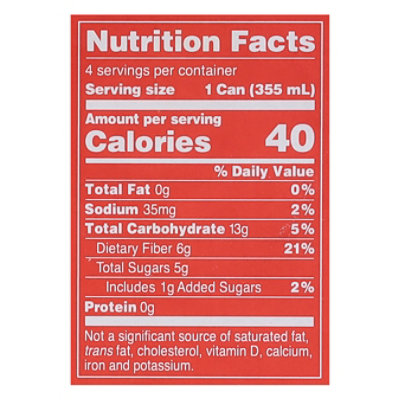 OLIPOP Cherry Cola Prebiotic Soda Cans - 4-12 Fl. Oz. - Image 3