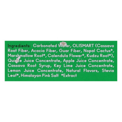 OLIPOP Lemon Lime Prebiotic Soda Cans - 4-12 Fl. Oz. - Image 4