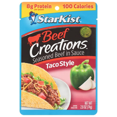 Starkist Beef Creations Taco 2.6 Oz - 2.6 OZ - Image 2