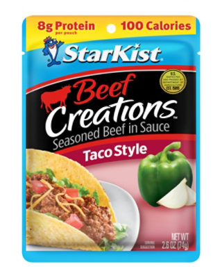 Starkist Beef Creations Taco 2.6 Oz - 2.6 OZ - Image 1