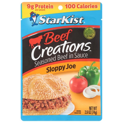 Starkist Beef Creations Sloppy Joe 2.6 Oz - 2.6 OZ - Image 2