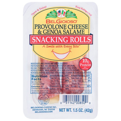 Belgioioso Snacking Rolls Provolone Chse - 1.5 OZ - Image 1