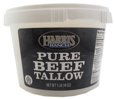 Harris Ranch Beef Tallow 1 Lb Tub - 16 OZ - Image 1