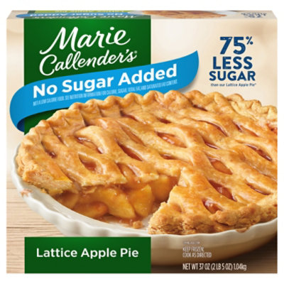 Marie Callenders No Sugar Added Lattice Apple Pie 37 Oz - 37 OZ - Image 4