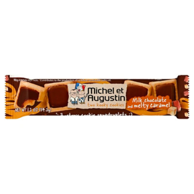 Michel Et Augustin Cookie Milk Chocolate Caramel 1.33oz - 1.33 OZ - Image 1