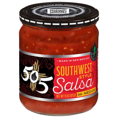 505 Southwestern Roadhouse Texas Style Salsa Med 15 Oz - 15 OZ - Image 2