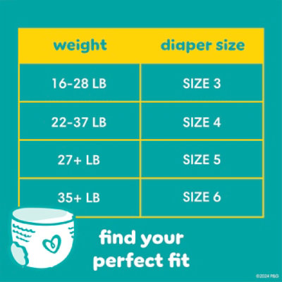 Pampers Swaddlers 360 Diapers Base Version 4.5x 3/midi - 70 CT - Image 8