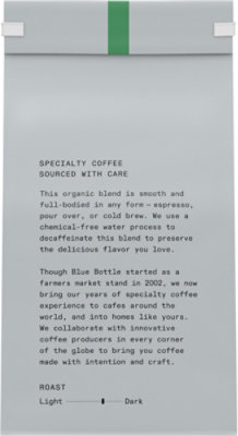 Blue Bottle Decaf Whole Bean Coffee 12oz Bag - 12 OZ - Image 4