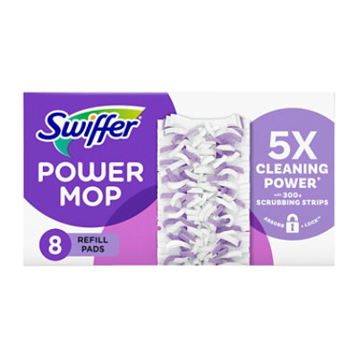 Swiffer Powermop Multi-surface Mopping Pad Refills For Floor Cleaning 8 Count - 8 CT - Image 1