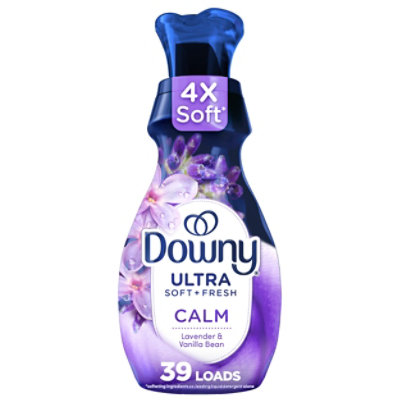 Downy Ultra Soft Liquid Fabric Softener Calm Lavender & Vanilla Bean - 26 Fl. Oz. - 26 FZ - Image 1