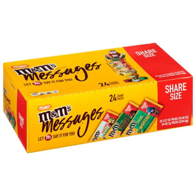 M&ms Peanut King Size - 24 OZ - Image 1