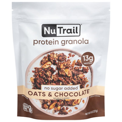 Nutrail Granola Protein Chocolate - 8 OZ - Image 1