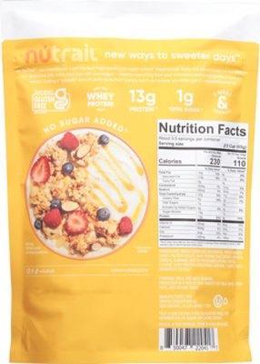 Nutrail Granola Protein Oat Honey - 8 OZ - Image 6