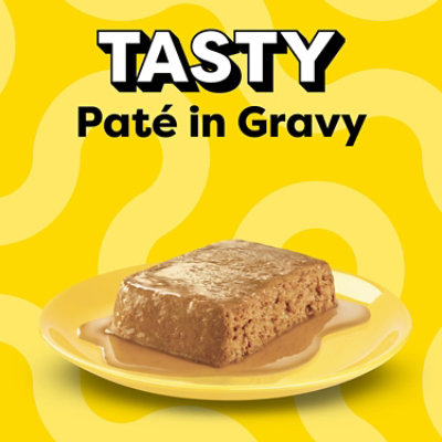Temptations Paté in Gravy Tasty Chicken and Seafood Medley Adult Wet Cat Food - 12-3.5 Oz - Image 3