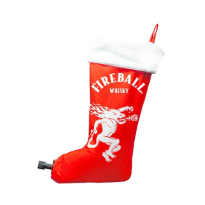 Fireball Hot Cinnamon Whisky Stocking Holiday - 1.75 LT - Image 1