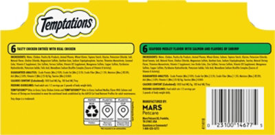 Temptations Bites in Gravy Tasty Chicken and Seafood Medley Adult Wet Cat Food - 12-3.5 Oz - Image 6