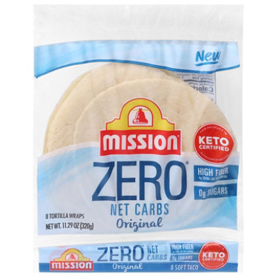 Mission Zero Net Carbs Soft Taco Tortillas 8ct - EA - Image 3