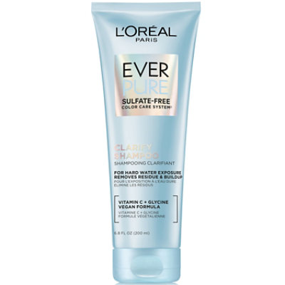 L'Oreal Paris Sulfate Free Clarifying Shampoo with Antioxidants EverPure - 6.8 Fl. Oz. - Image 1