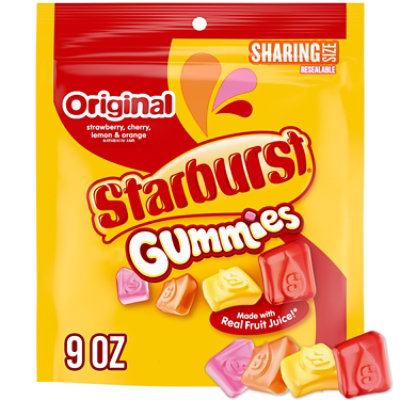 Starburst Gummies Originals Sharing Size Stand Up Pouch 9 Ounces Per Bag - 9 OZ - Image 1