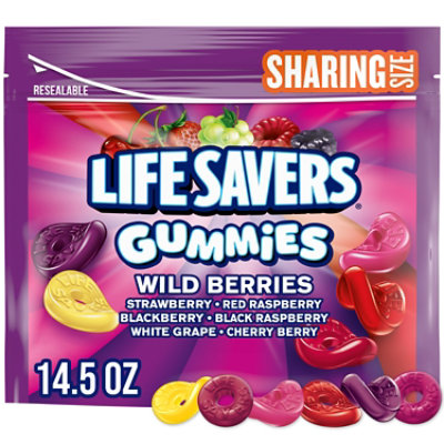 Lifesavers Gummies Wild Berry Stand Up Pouch 14.5 Ounces Per Bag - 14.5 OZ - Image 1