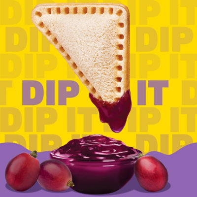 Lunchables PB&J Peanut Butter Sandwich & Grape Dip - 2.27 Oz - Image 2