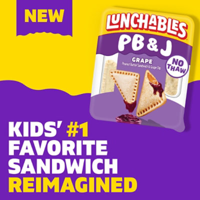 Lunchables PB&J Peanut Butter Sandwich & Grape Dip - 2.27 Oz - Image 5