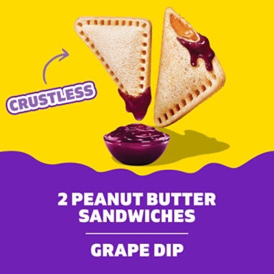 Lunchables PB&J Peanut Butter Sandwich & Grape Dip - 2.27 Oz - Image 3