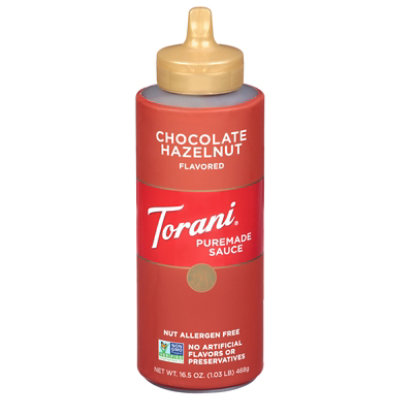 Torani Chocolate Hazelnut Sauce - 16.5 OZ - Image 3