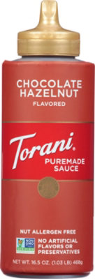 Torani Chocolate Hazelnut Sauce - 16.5 OZ - Image 2