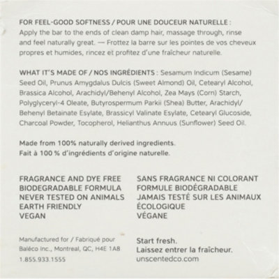 The Unscented Company Conditioner Bar - 2.3 OZ - Image 4