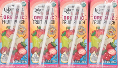 Lakewood Fruit Punch Juice Aseptic - 8 PK - Image 6