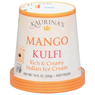 Kaurinas Ice Cream Kulfi Mango Pint - 16 OZ - Image 2