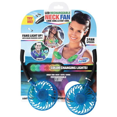 Hands Free Neck Fan Rechargeable - EA - Image 1