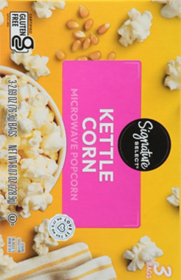 Signature Select Popcorn Microwave Kettle Corn 3-2.69oz - 3-2.69 OZ - Image 6