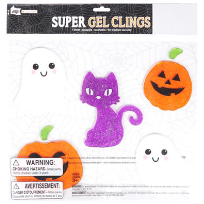 Mel 12x12 Halloween Super Gel Cling - EA - Image 3