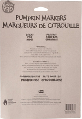 Fun World Holiday Pumpkin Markers – 8 Count - Image 4