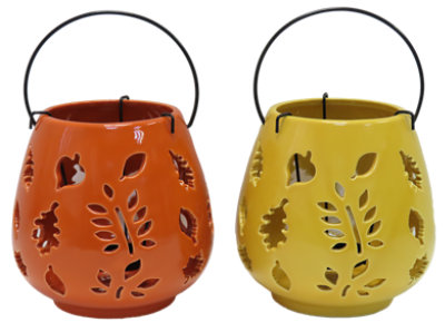 Ssel Harvest Ceramic Lantern - EA - Image 1