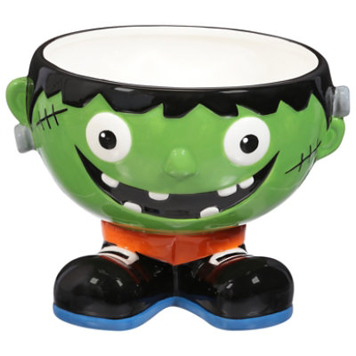 Ssel 6in Halloween Ceramic Candy Bowl EA safeway