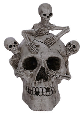 Sino Skeletons Climbing Skull - EA - Image 1