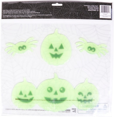 Mel 12x12 Halloween Glow Gel Cling - EA - Image 4