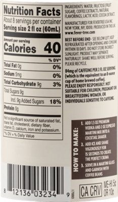 Fever Tree Espresso Martini Mix Ngmo - 16.9 FZ - Image 2