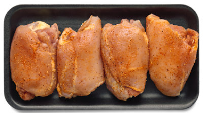 Chicken Thighs Boneless Nashville Hot Seasoning - LB - Image 1