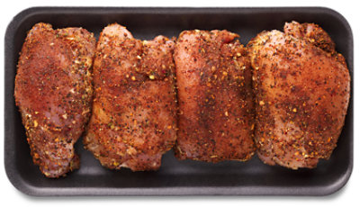 Chicken Thighs Boneless Puebla Fajita Seasoning - LB - Image 1