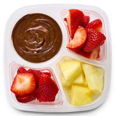 Strawberries & Pineapple W/chocolate Dip - EA - Image 1