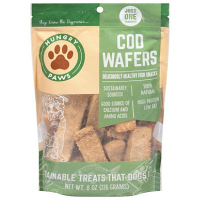 Hungry Paws Treat Dog Cod Wafers - 8 OZ - Image 3