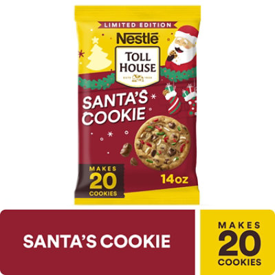 Nestle Toll House Santa's Cookie Dough 14 Oz - 14 OZ - Image 1