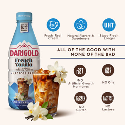Darigold French Vanilla Coffee Creamer - 32 FL. Oz. - Image 6