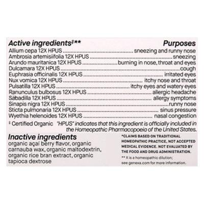 Genexa Allergy Care - 60 CT - Image 4